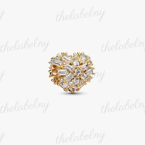 Pandora Sparkling Heart Charm
